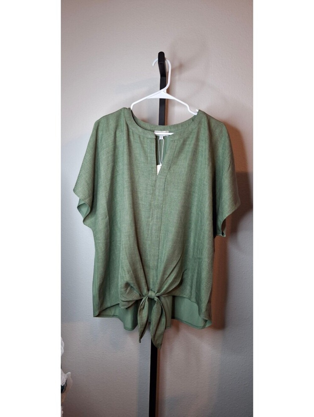 Chenault Women's Olive Blouse size 2x NWT